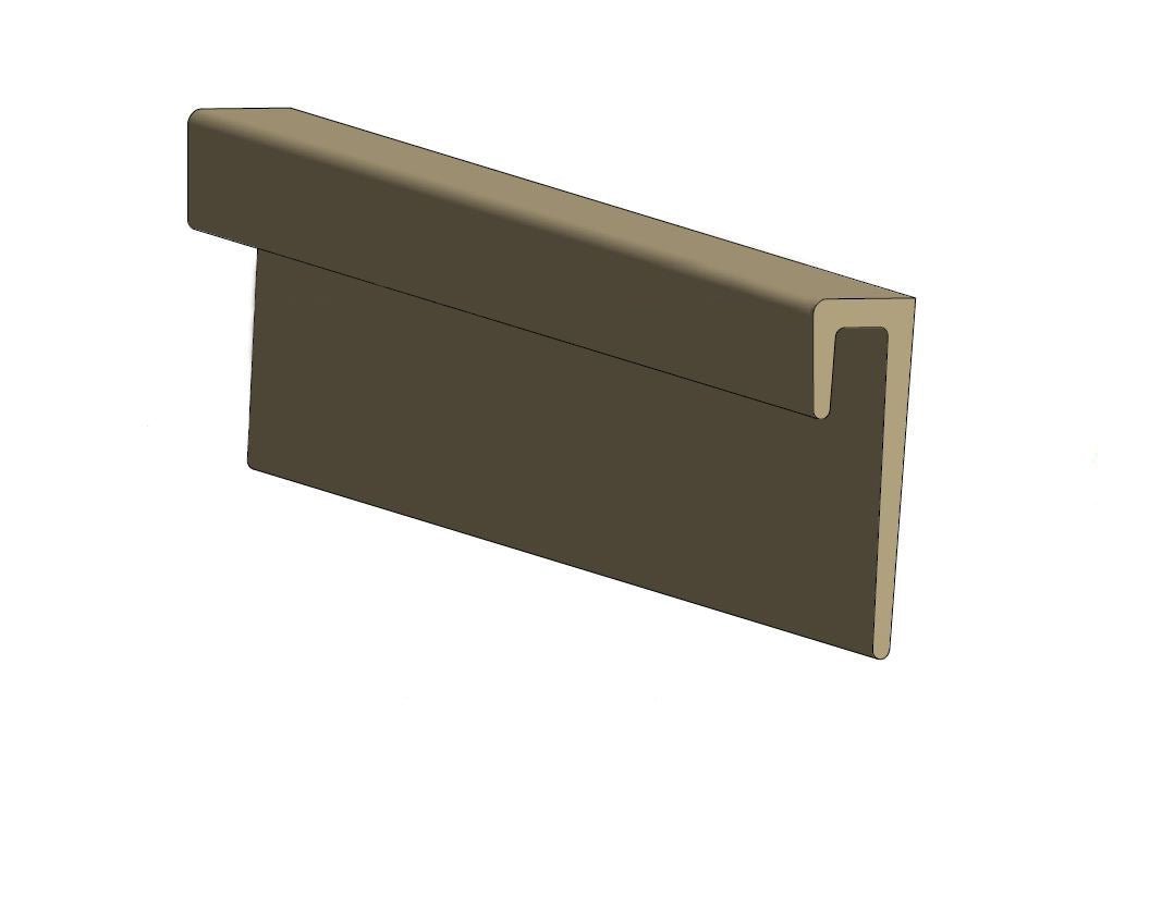 Tarkett / Johnsonite SCC-XX-B Cove Cap Cove Cap for 1/4" to 3/4" 600' LF/Box – product image showing size, style, and brand details.