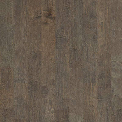 Shaw Yukon Maple 6 3/8 SW548-05002 Timberwolf 6.38" x Random Lengths up to 58.5" Engineered Scraped Maple Hardwood Flooring (30.48 Sf/Box)