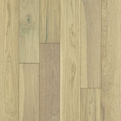 Shaw Empire Oak Plank SW583-01028 Carnegie 5" x Random Lengths up to 70.87" Engineered Wire Brushed White Oak Hardwood Flooring (29.53 Sf/Box)
