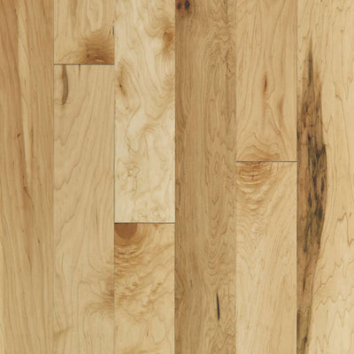Shaw Ocala SW590-00130 Maple Natural 5" x Random Lengths up to 58.5" Engineered Smooth Maple Hardwood Flooring (23.66 SF/Box)