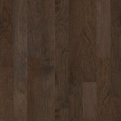 Shaw Riverstone SW593-09012 Espresso 6.38" x Random Lengths up to 58.5" Engineered Scraped Hickory Hardwood Flooring (30.48 Sf/Box)