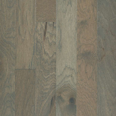 Shaw Northington Smooth Sw669-05054 Greystone 4.94" x Random Lengths up to 58.56"  Engineered Smooth Hickory Hardwood Flooring (19.72 Sf/Box)