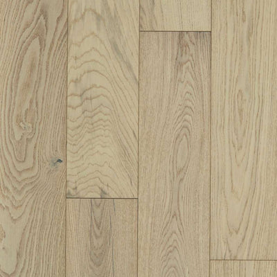 Shaw Couture Oak Sw689-01045 Champagne 7.50" x Random Lengths up to 74.8"  Engineered Wire Brushed White Oak Hardwood Flooring (31.08 Sf/Box)