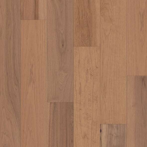 Shaw Exploration Hickory SW740-01103 Dune 6.38" x Random Lengths up to 58.56" Hardwood (30.48 SF/Box)