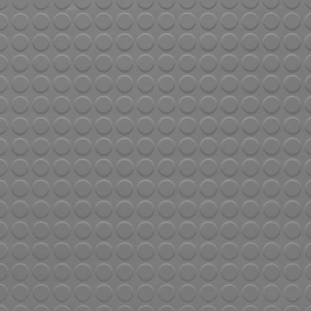 Tarkett Raised Round Rubber Tile Ta5 Colonial Grey RTTA5RD 24" x 24" by 1/8"