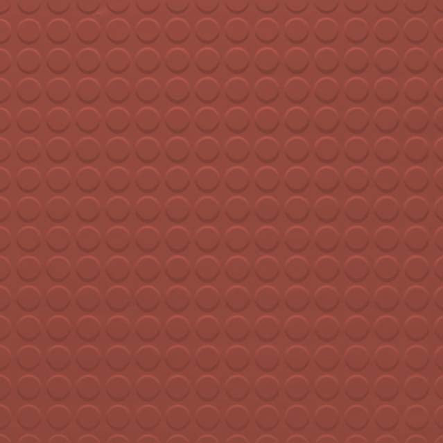 Tarkett Raised Round Rubber Tile Tg8 Spicy Chip RTTG8RD 24" x 24" by 1/8"