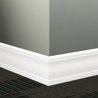 Tarkett / Johnsonite Millwork Silhouette 4" 00 Unfinished 4" x 8' by 1/2" (48 ft./box)