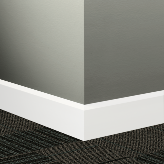 Tarkett / Johnsonite Millwork Oblique 3" TG9 Poetry Plum 3" x 8' by 3/8" – product image showing size, style, and brand details.