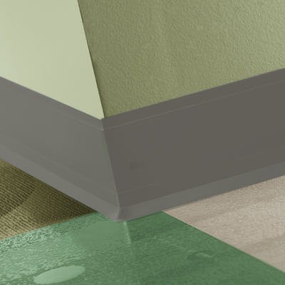 Tarkett / Johnsonite Perceptions Contour Base 4 1/4" 29 Moon Rock 4.25" x 120' by 0.125" (120 LF/Box) Cove (with Toe)
