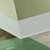 4.25" x 120' / White / Cove (with Toe)