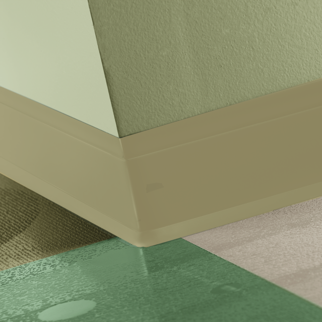 Tarkett Perceptions Flex 4 1/4 in. 151 Iguana 4.25 in. x 120 ft. x 0.125 in. (120 LF/Box)