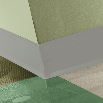 Tarkett / Johnsonite Perceptions Flex Base 4 1/4" 469 Mystify 4.25" x 120' by 0.125" (120 LF/Box) Cove (with Toe)