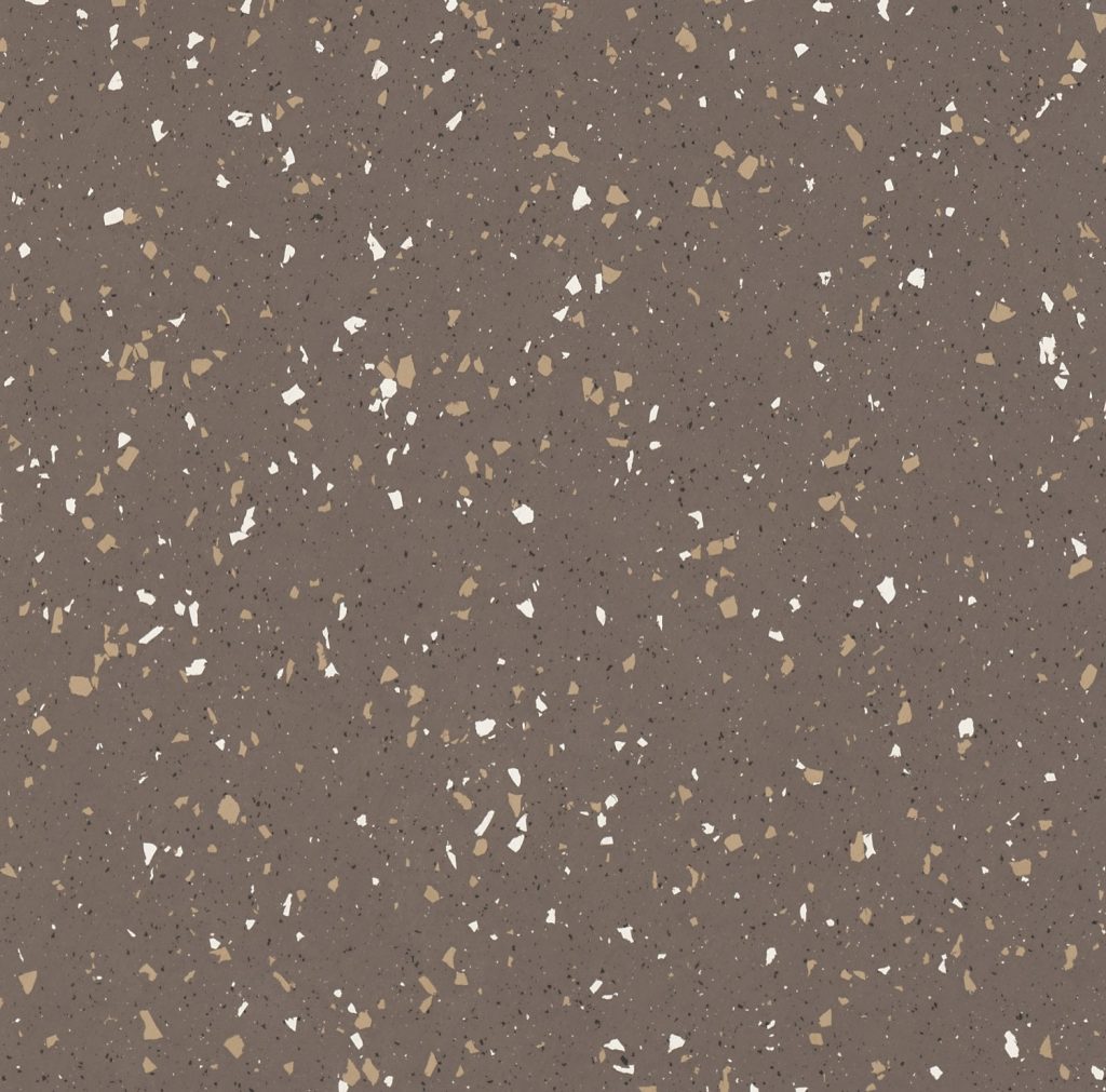 Roppe Tuflex Spartus Multipurpose Flooring Square Tiles Cocoa 27" x 27" – product image showing size, style, and brand details.