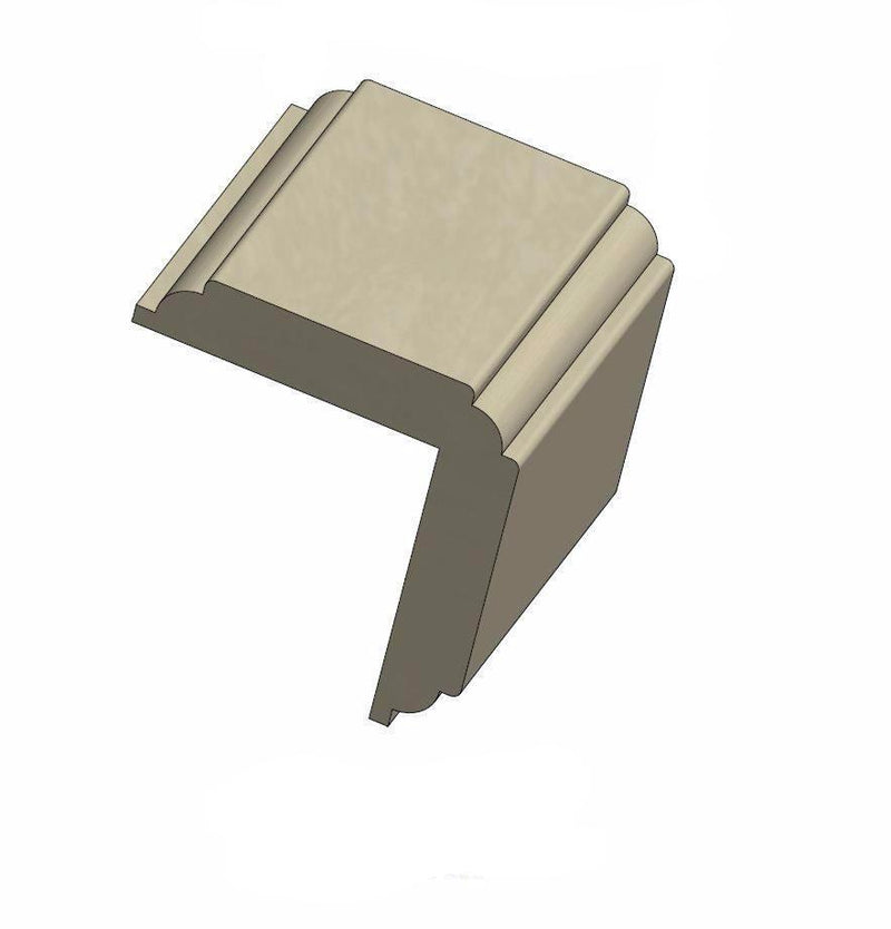 Tarkett - Corner Guards - VBG 48 A96 Corner Guard 1 ½” #48 Grey - Wallbase 8' ||440616038
