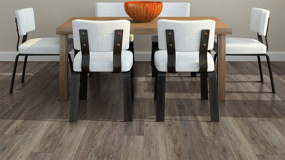 COREtec Alabaster Oak WPC Vinyl Plank Flooring VV024-00706 LVP Originals Classics 7" x 48" (38.03 SF/Box) — room view