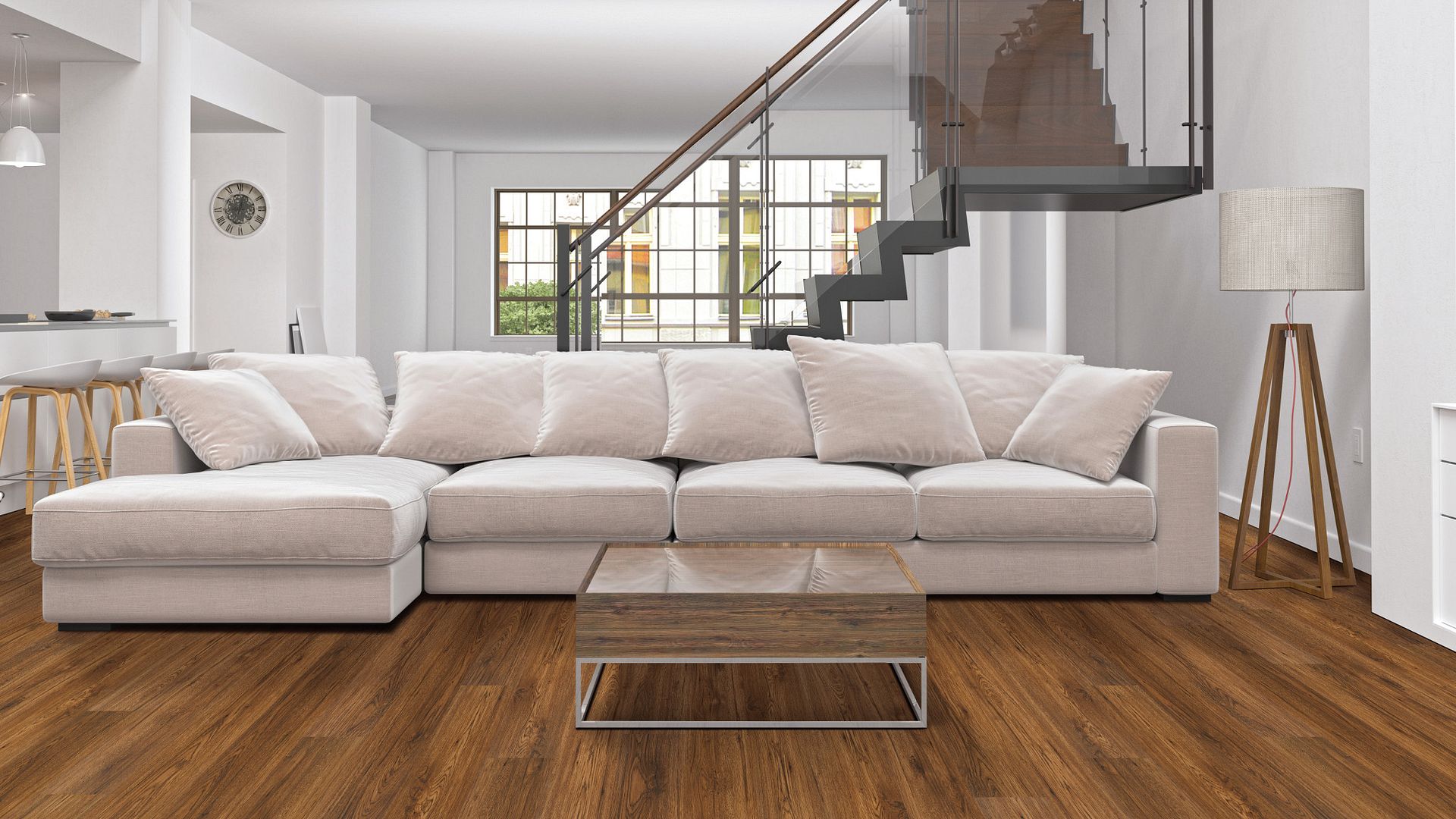 COREtec Plus Enhanced Tile Fidalgo Oak VV024-00715 7" x 48" WPC Vinyl Plank 38.24 SF/Box