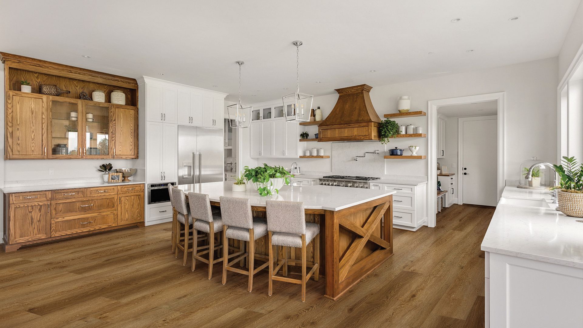 COREtec Arvon Oak Vinyl Plank Flooring LVP Originals Enhanced 9