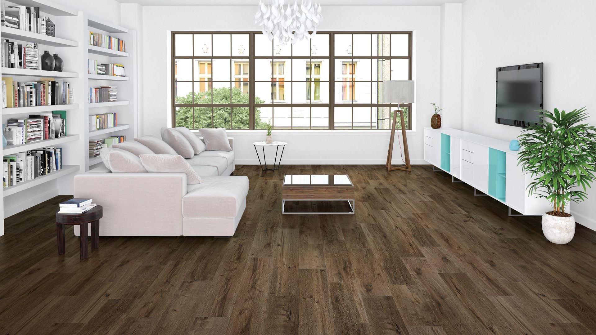 COREtec Grande Willis Oak Vinyl Plank Flooring VV662-03003 LVP Originals Premium 9" x 28", 55" and 82" Varying Length (20.67 SF/Box)