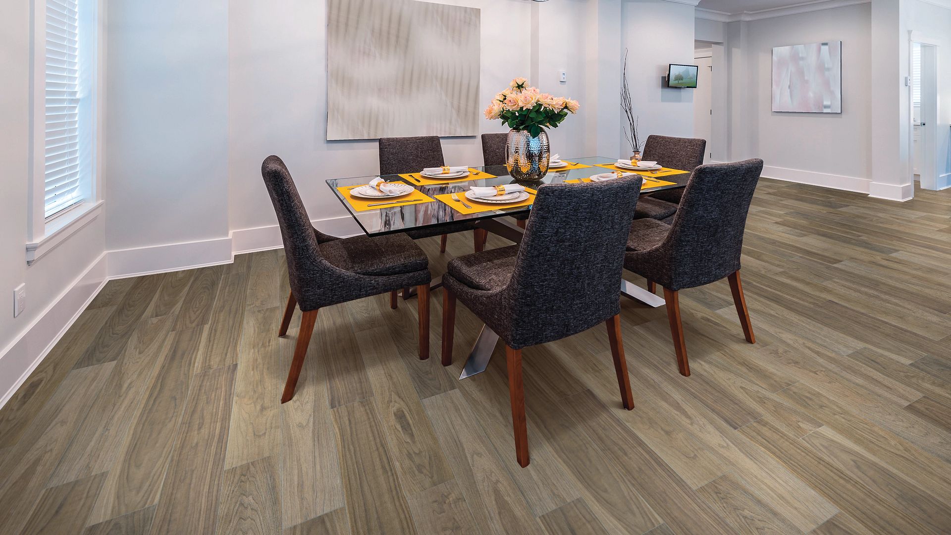 COREtec Ansley Walnut Vinyl Plank Flooring VV674-03013 LVP Scratchless 7" x 48" (15.08 SF/Box)
