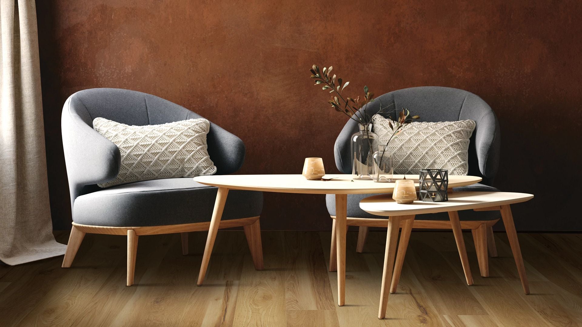 ウッドカーペット Bella Cera Villa Belize French Oak EVOVBGA307BT Gela 7.5