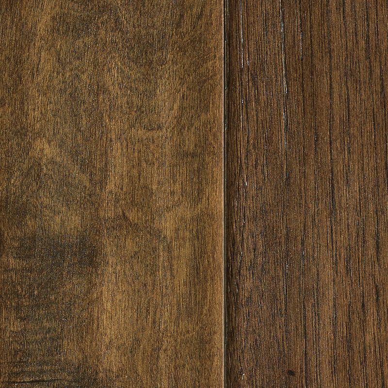 Mohawk TecWood Essentials Weathered Portrait WEK33-93 Sepia Hickory Engineered Hardwood Multi Width 3” 5” 7” x Random Lengths