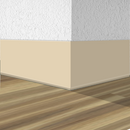 Shaw Rubber Wall Base 5955M-00023 Wheat 6