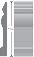 Roppe Contours Novel PV4045 639 Beigewood 4 1/2