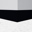 Tarkett / Johnsonite Traditional Duracove Rubber Wall Base #Tarkett 40 Black Duracove Traditional 2.5