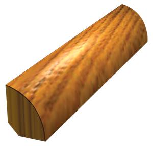 Shaw Hardwood Flooring Quarter Round Trim Piece