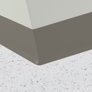 Armstrong Wall Base Pebble 4 in. x 48 in. Piece by 1/8