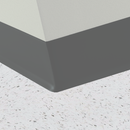 Armstrong Wall Base Smokey Gray 4 in. x 48 in. Piece by 1/8