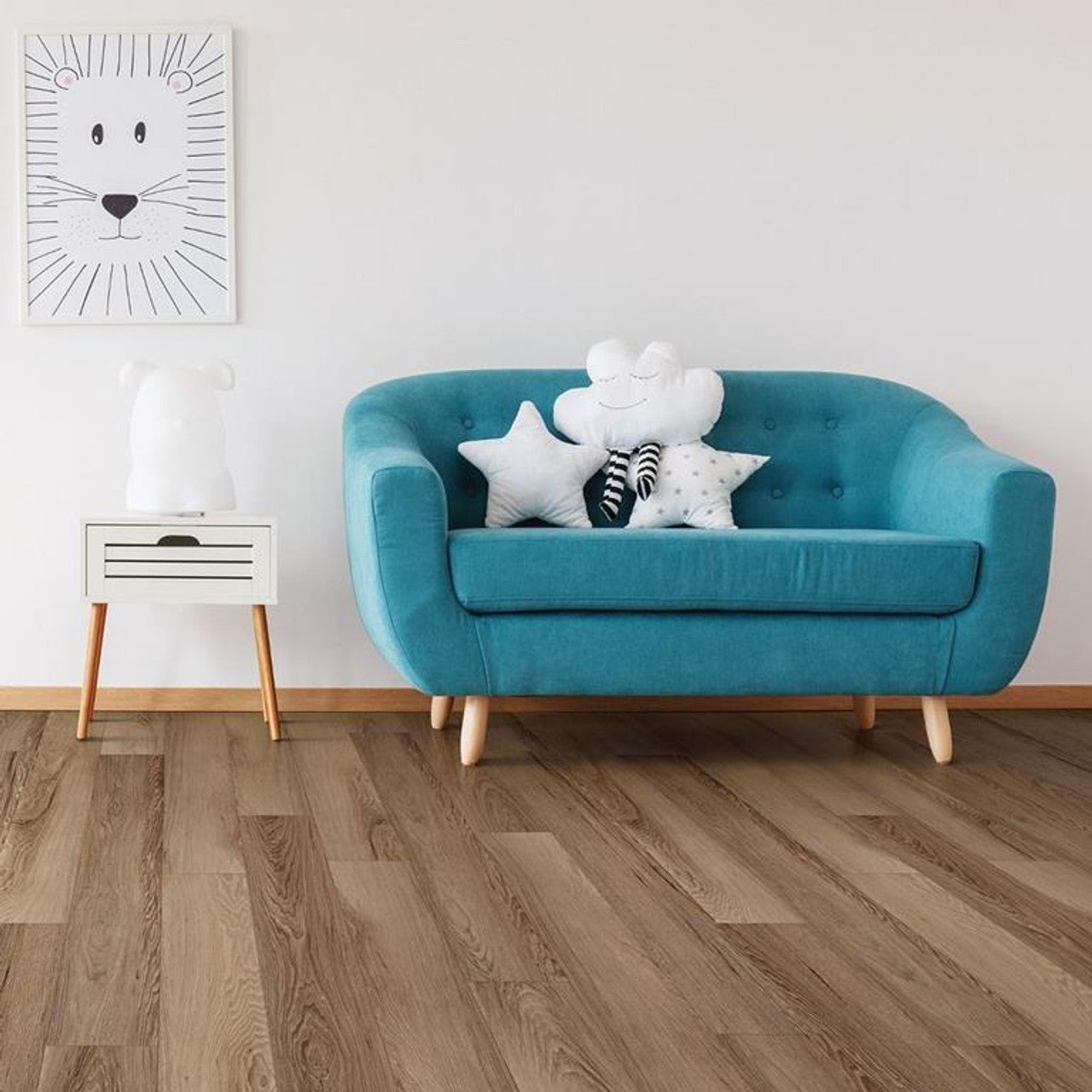 COREtec Brawley Chestnut Vinyl Plank Flooring LVP Originals - 6